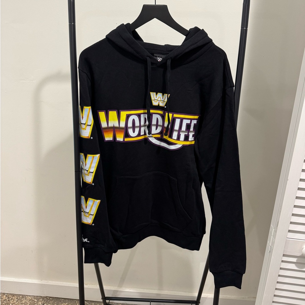 WWE Word Life Black Hoodie